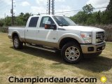 2011 Oxford White Ford F250 Super Duty Lariat Crew Cab 4x4 #57354651