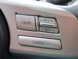 2011 Subaru Legacy 2.5i Controls