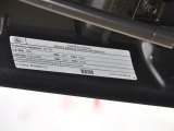 2011 Ford F450 Super Duty Lariat Crew Cab 4x4 Dually Info Tag