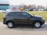 2012 Tuscan Olive Kia Sorento LX AWD #57355455