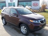 2012 Dark Cherry Kia Sorento LX #57355448