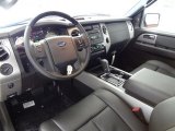 2012 Ford Expedition EL Limited Charcoal Black Interior