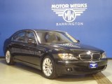2008 Black Sapphire Metallic BMW 7 Series 750Li Sedan #57354575