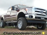 2012 Autumn Red Metallic Ford F250 Super Duty Lariat Crew Cab 4x4 #57354965