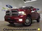 2009 Inferno Red Crystal Pearl Dodge Ram 1500 Sport Crew Cab #57440236