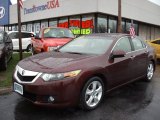 2009 Basque Red Pearl Acura TSX Sedan #57447285