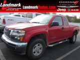 2005 Fire Red GMC Canyon SL Extended Cab 4x4 #57447077