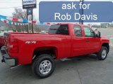 2011 Victory Red Chevrolet Silverado 2500HD LT Extended Cab 4x4 #57447006