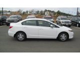 Taffeta White Honda Civic in 2012