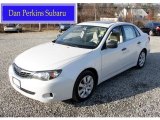 2008 Aspen White Subaru Impreza 2.5i Sedan #57446932