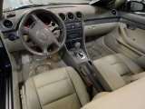 2005 Audi A4 3.0 quattro Cabriolet Beige Interior