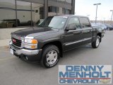 2005 Onyx Black GMC Sierra 1500 SLE Crew Cab 4x4 #57447297