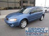 2007 Newport Blue Pearl Subaru Outback 2.5i Wagon #57447292