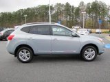 Frosted Steel Nissan Rogue in 2012