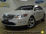 2010 White Platinum Metallic Tri-Coat Ford Taurus SHO AWD #57486406