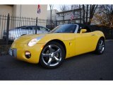 Mean Yellow Pontiac Solstice in 2007