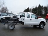 2012 Oxford White Ford F350 Super Duty XL SuperCab 4x4 Dually Chassis #57486383