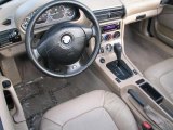 2000 BMW Z3 2.3 Roadster Beige Interior