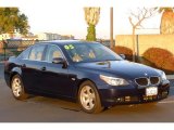 2005 Orient Blue Metallic BMW 5 Series 530i Sedan #57486369