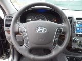 2012 Hyundai Santa Fe SE V6 Steering Wheel