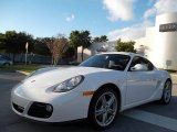 2010 Carrara White Porsche Cayman  #57486336