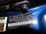 2009 Camry Color Code for Blue Ribbon Metallic - Color Code: 8T5