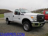 2011 Oxford White Ford F350 Super Duty XL Regular Cab 4x4 Chassis Commercial #57486289