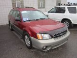 2003 Regatta Red Pearl Subaru Outback Wagon #57486231