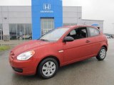 2008 Tango Red Hyundai Accent GS Coupe #57486847