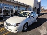 2008 Satin White Pearl Subaru Impreza 2.5i Sedan #57486845