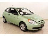 2008 Apple Green Hyundai Accent GS Coupe #57486819