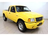2002 Chrome Yellow Ford Ranger Edge SuperCab 4x4 #57486804