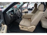 2012 Ford F150 XLT SuperCab 4x4 Pale Adobe Interior