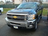 2012 Black Chevrolet Silverado 2500HD LTZ Crew Cab 4x4 #57486517