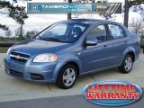 2008 Icelandic Blue Metallic Chevrolet Aveo LS Sedan #57540133