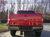 Redfire Metallic Ford F150 in 2007