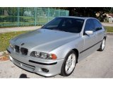 2003 BMW 5 Series Titanium Silver Metallic