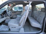2007 Chevrolet Silverado 1500 LTZ Extended Cab 4x4 Light Titanium/Dark Titanium Gray Interior