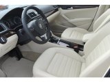 2012 Volkswagen Passat 2.5L SEL Cornsilk Beige Interior