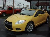 2009 Solar Satin Yellow Mitsubishi Eclipse GT Coupe #57540078