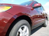 2008 Dark Cherry Red Hyundai Santa Fe GLS #57540405