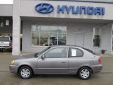 2003 Hyundai Accent Charcoal Gray Metallic