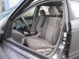 2009 Honda Accord LX Sedan Gray Interior