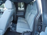 2012 Ford F150 XLT SuperCab Steel Gray Interior