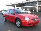 2003 Flame Red Dodge Neon SE #57540347