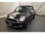 2010 Midnight Black Metallic Mini Cooper S Convertible #57539659