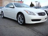 2008 Ivory Pearl White Infiniti G 37 Coupe #57539648