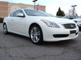 2008 Ivory Pearl White Infiniti G 37 Coupe #57539647
