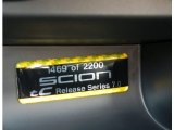 2012 Scion tC Release Series 7.0 Marks and Logos