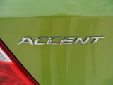 2012 Hyundai Accent SE 5 Door Marks and Logos